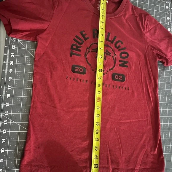 True Religion red Graphic Tee - Picture 2 of 6
